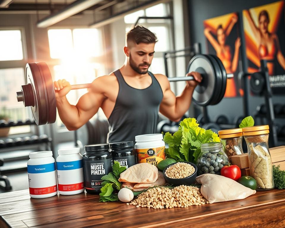Was unterstützt den Muskelaufbau?