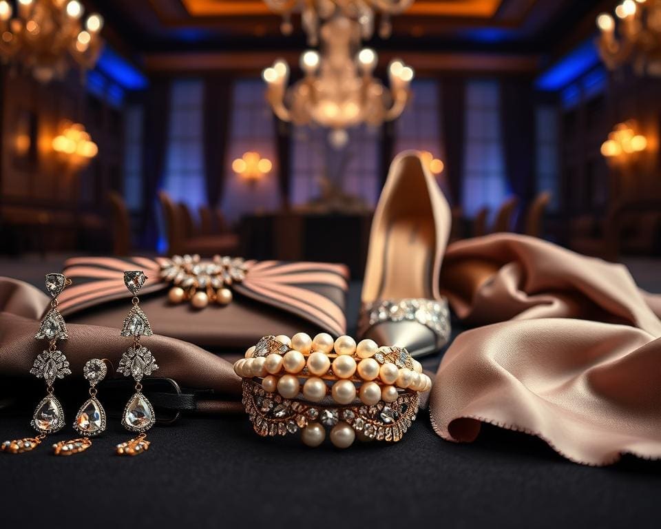 Welche Accessoires passen zu Abendmode?