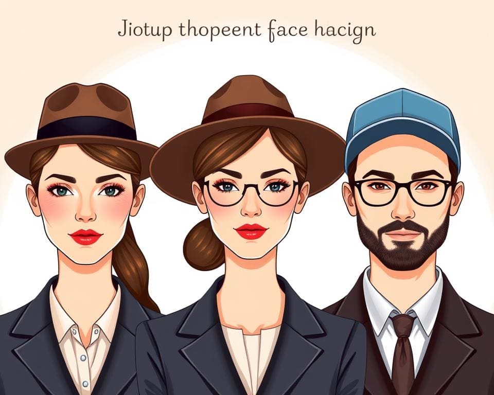 Welche Hutformen passen zu welcher Gesichtsform?