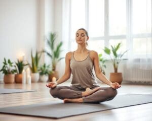 Wie hilft Yoga beim Abschalten nach einem langen Tag?