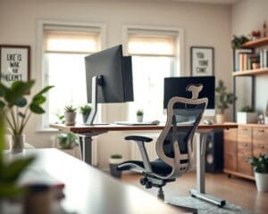 Wie richtet man ein Homeoffice ergonomisch ein?
