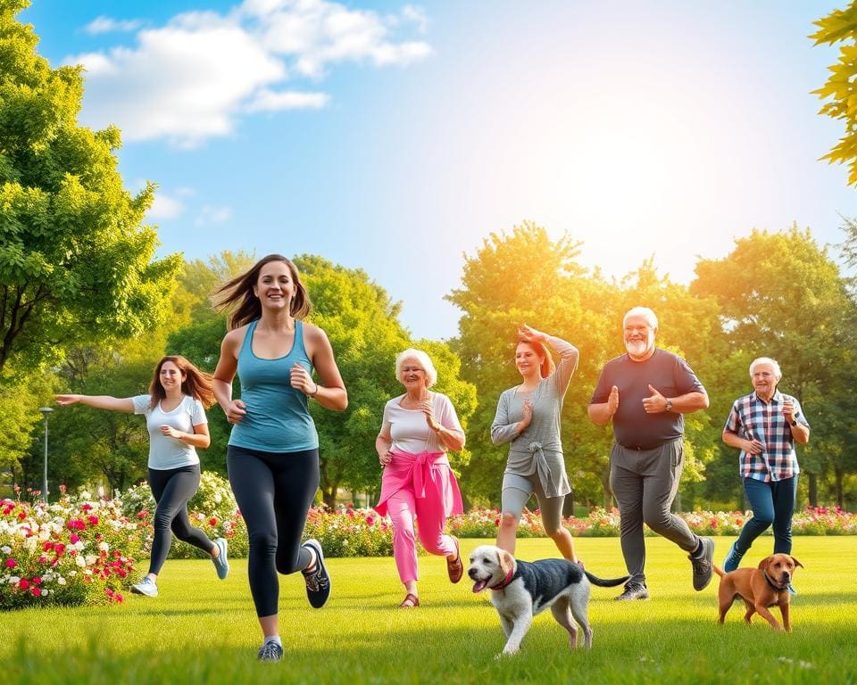 Wie wirkt regelmäßige Bewegung auf die Gesundheit?