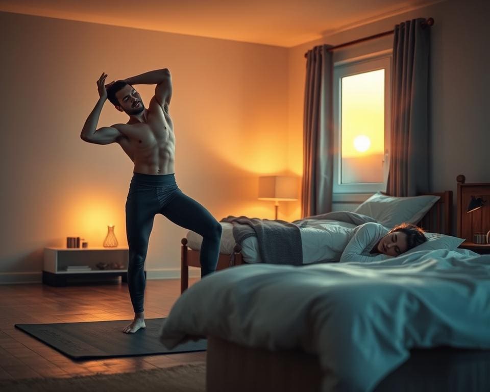 Wie wirkt sich Training auf den Schlaf aus?