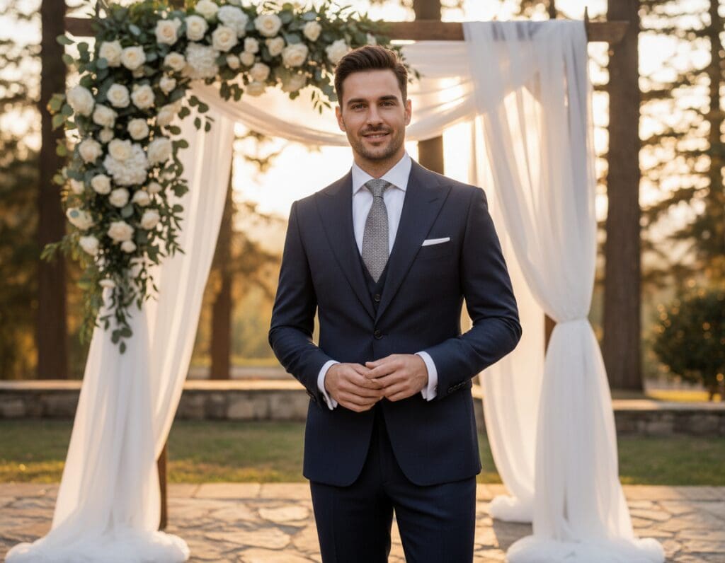 Massanzüge für Hochzeit Herren