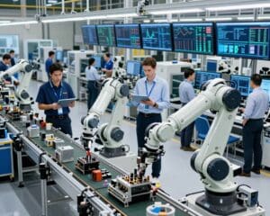 Wie arbeiten Roboter in modernen Fabriken?