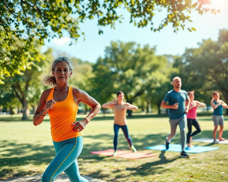 Bewegung Gesundheit Rolle