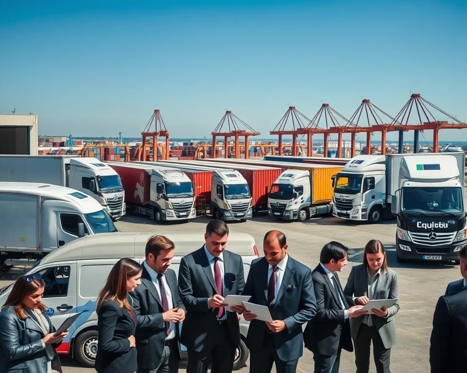 Transportservice effizient