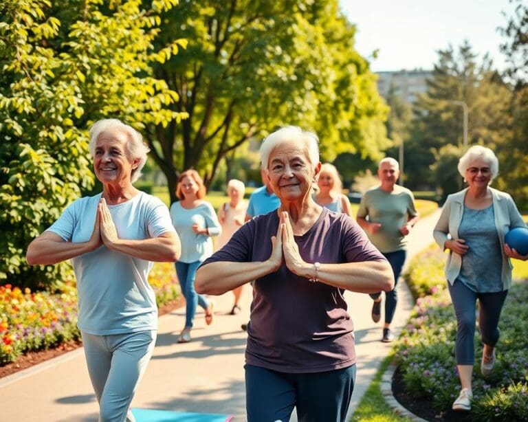 gesund im Alter bleiben