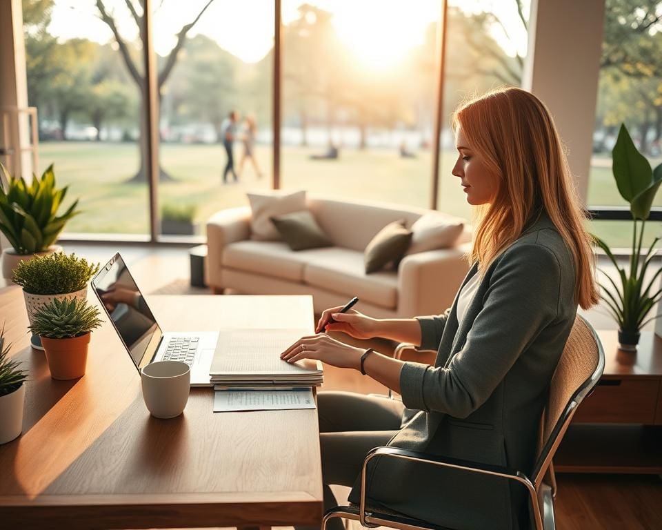 Balance zwischen Arbeit und Freizeit