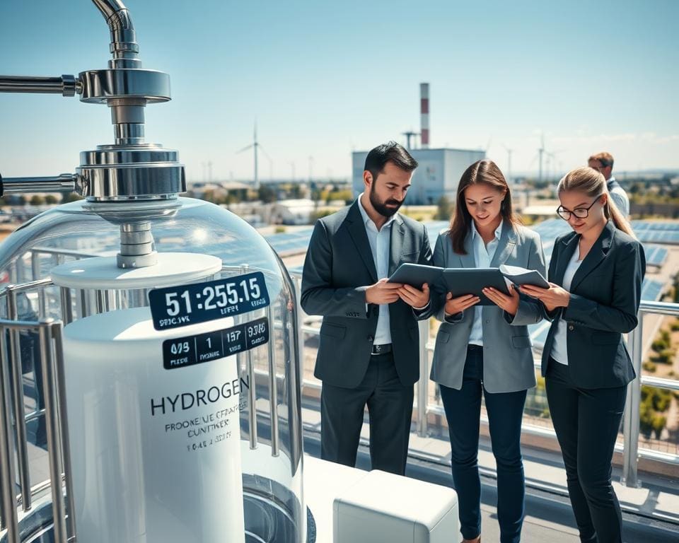 Wasserstoffspeicher Technologie