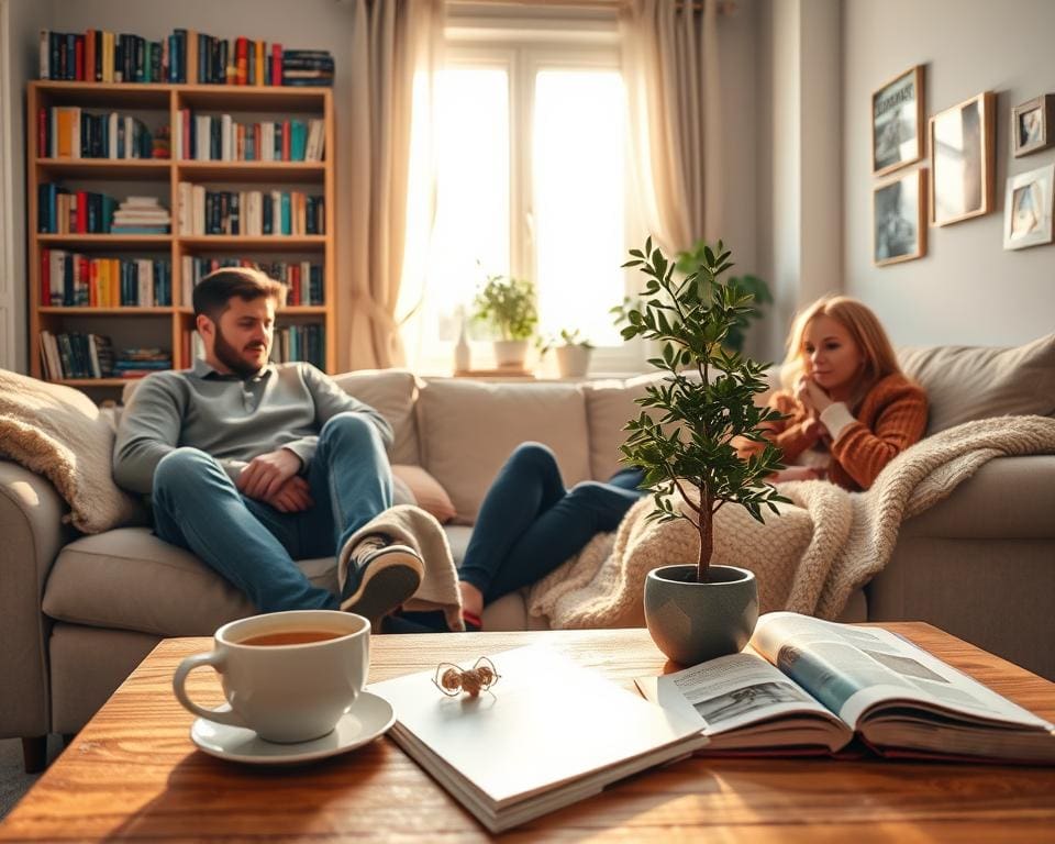 entspanntes Wochenende zuhause