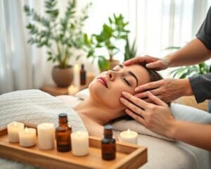 Gesichtsmassage