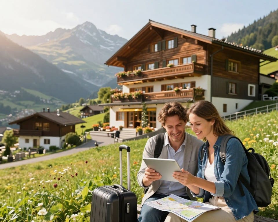 Reise mit mehreren Hotels