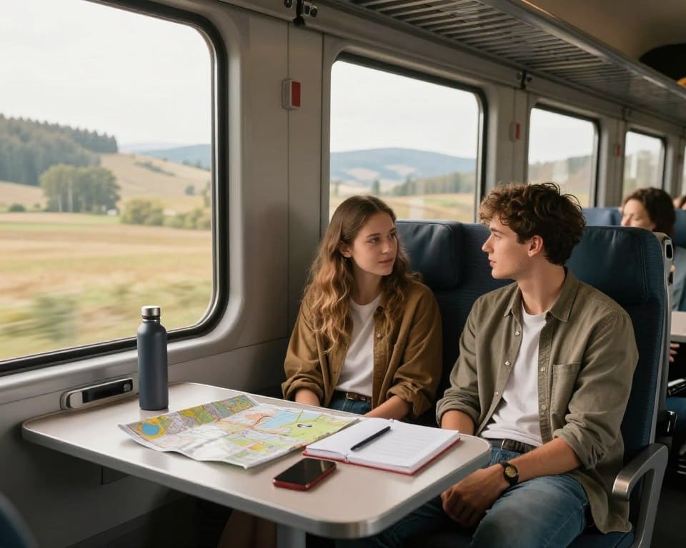 lange Zugreise