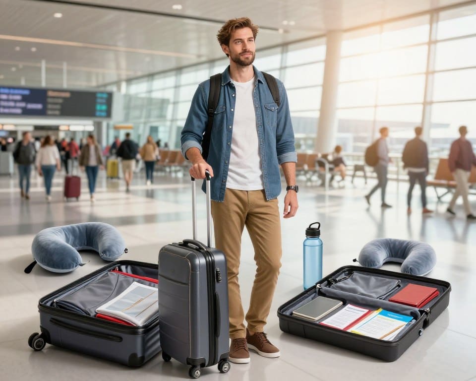 Reisen mit Handgepäck